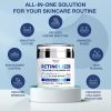 Retinol Pro Collagen Face Cream with Hyaluronic Acid Hydrating and Firming Cream for All Skin Types Day and Night Anti Aging Face Moisturizer for Wome