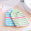 Random Color 3 Pieces Body Exfoliating Gloves Exfoliating Mitts Bath Gloves